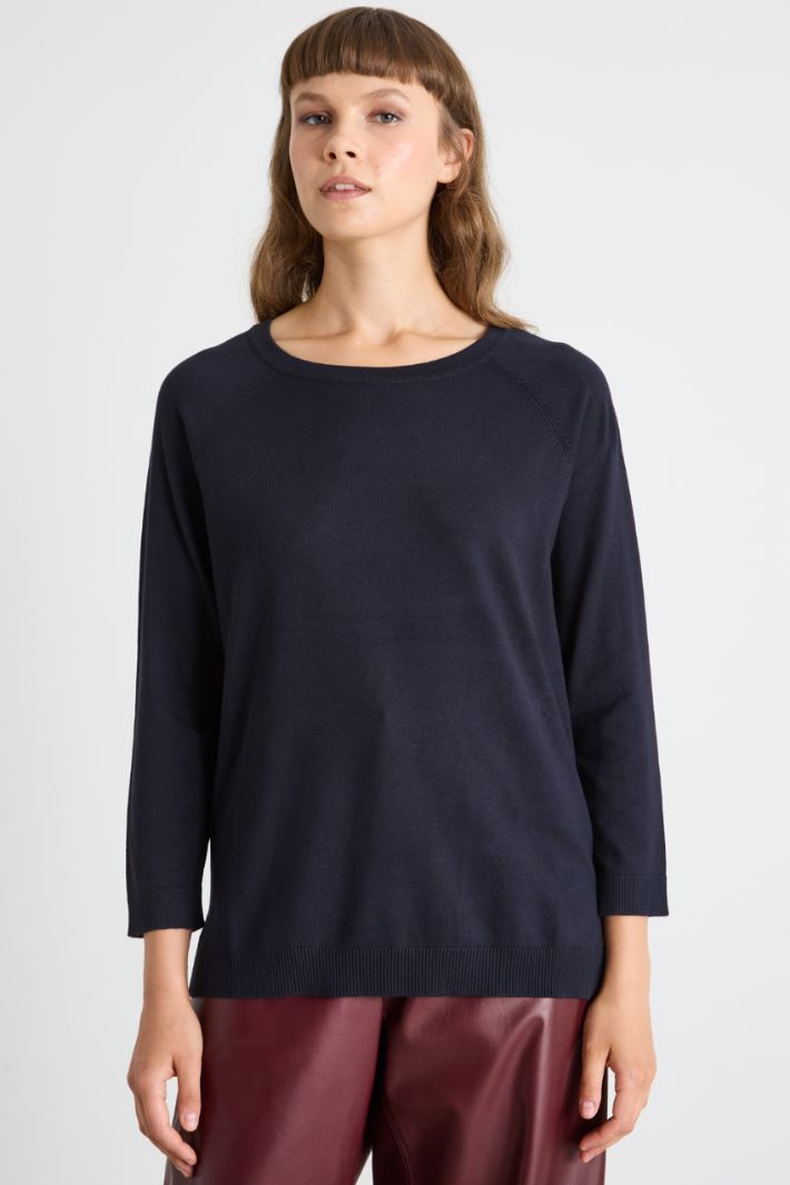 Raglan sleeve sweater Intrend - 2