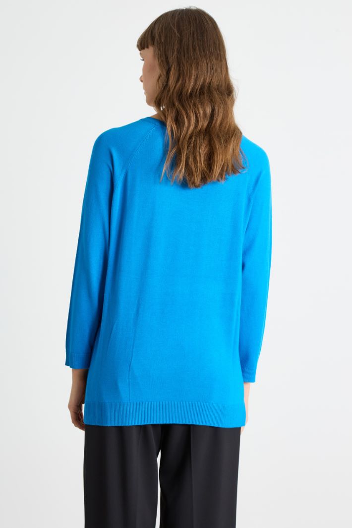 Raglan sleeve sweater Intrend - 4