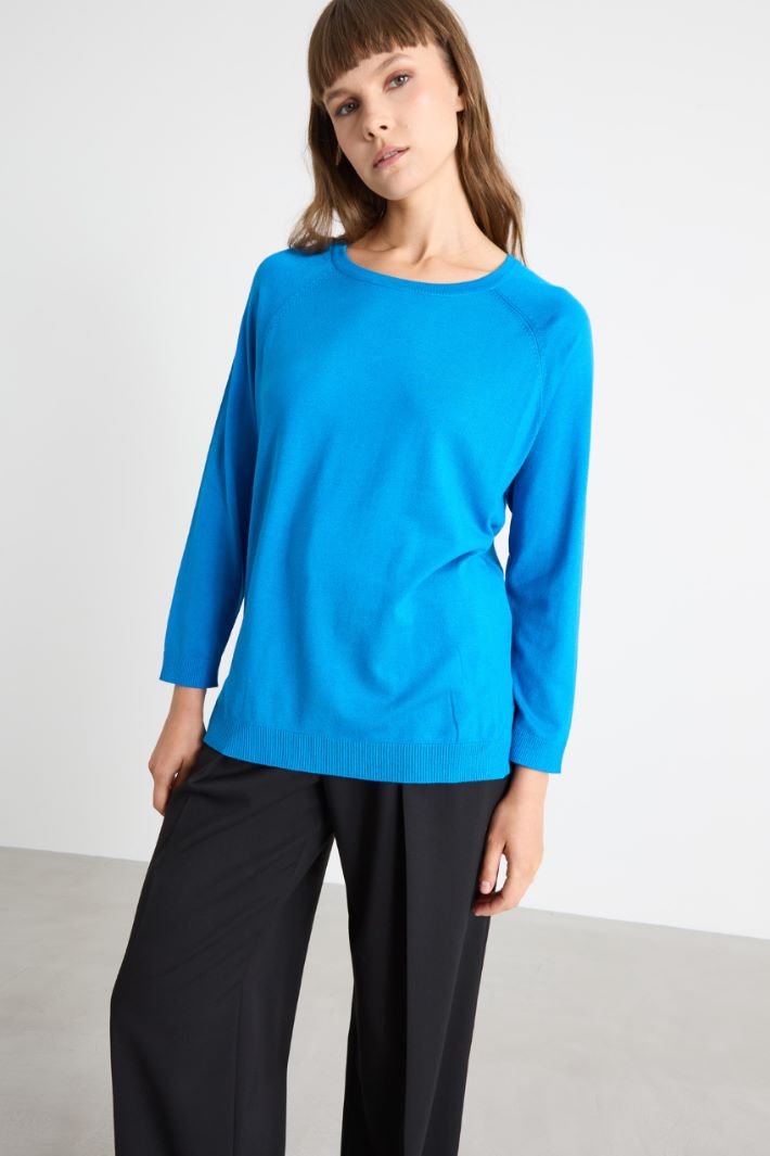 Raglan sleeve sweater Intrend - 2