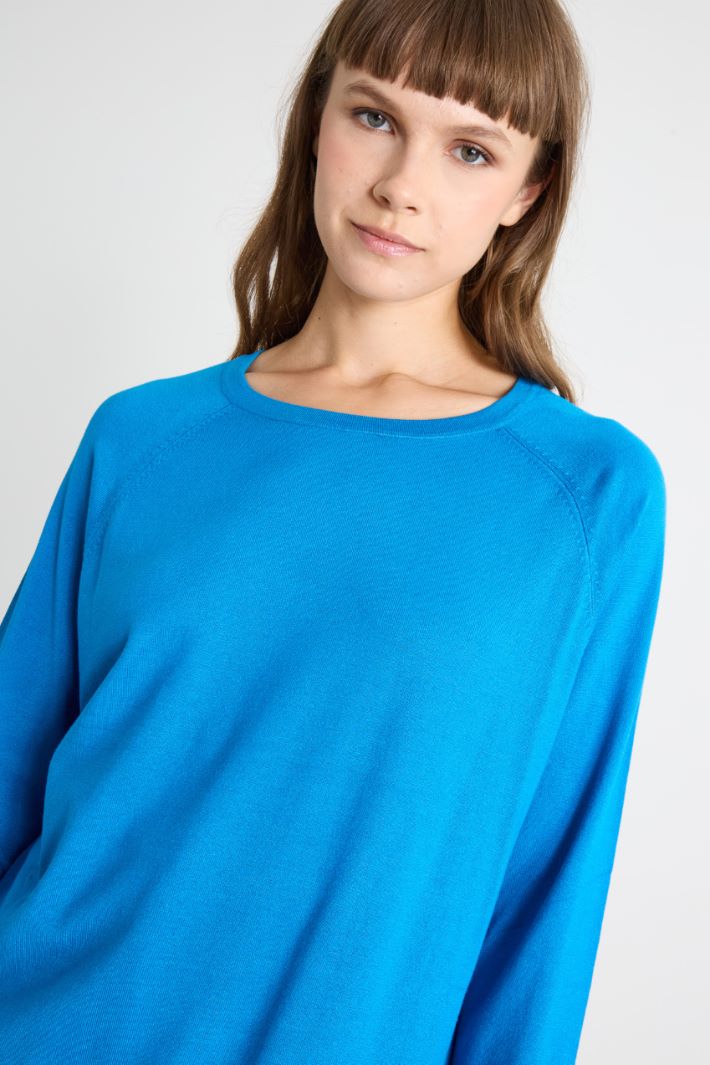 Raglan sleeve sweater Intrend - 3
