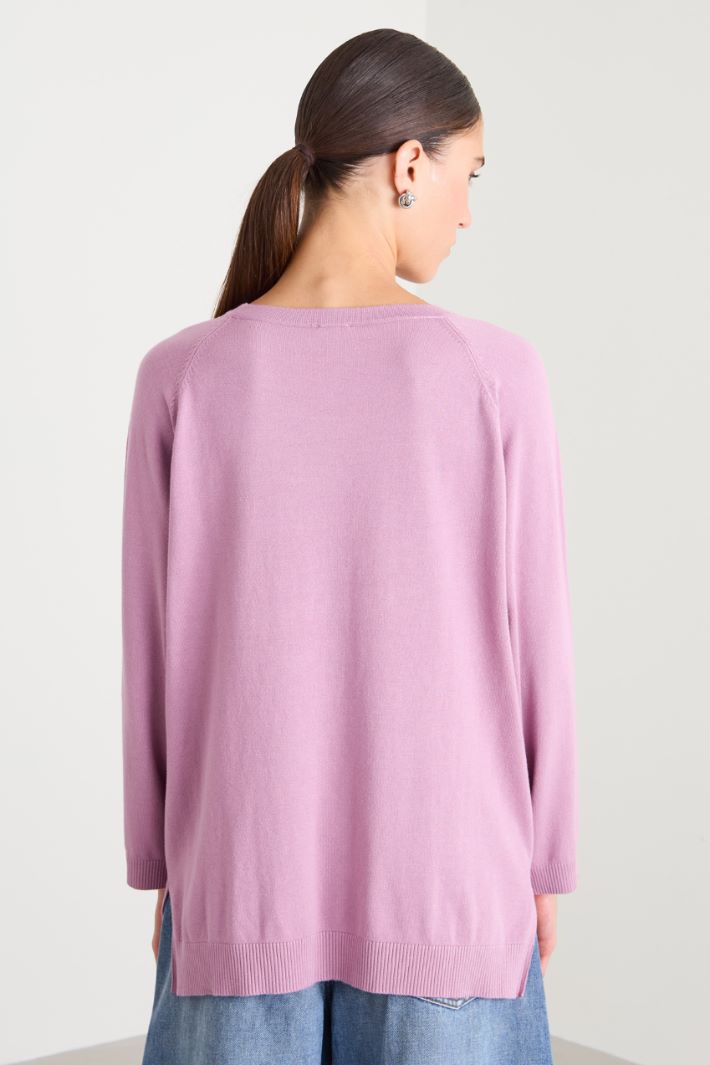 Maglia con maniche raglan Intrend - 2