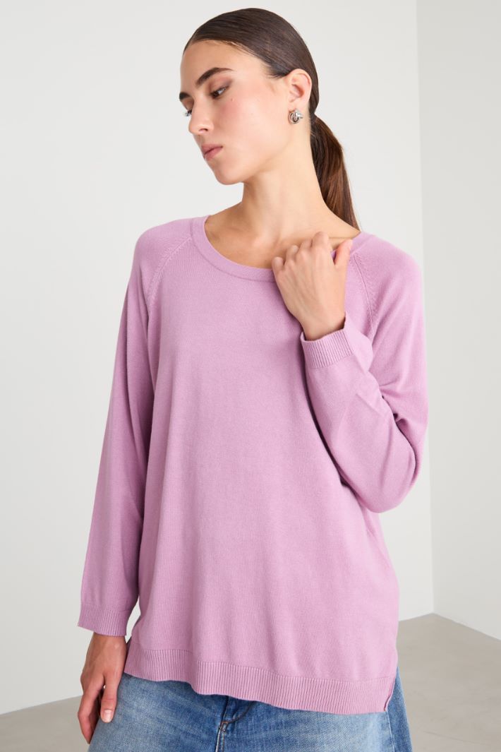 Maglia con maniche raglan Intrend