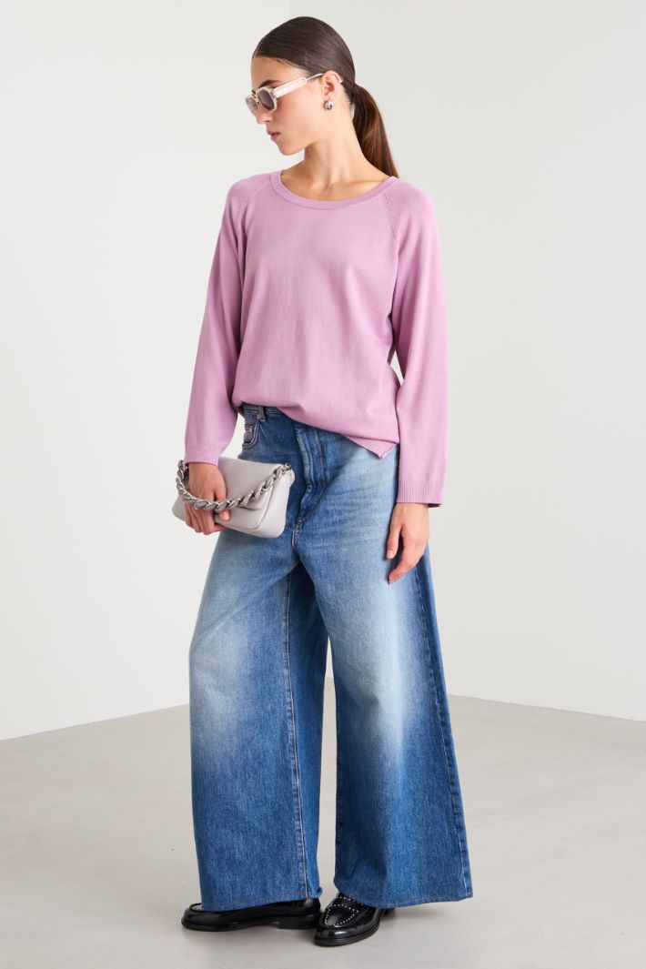 Maglia con maniche raglan Intrend - 3