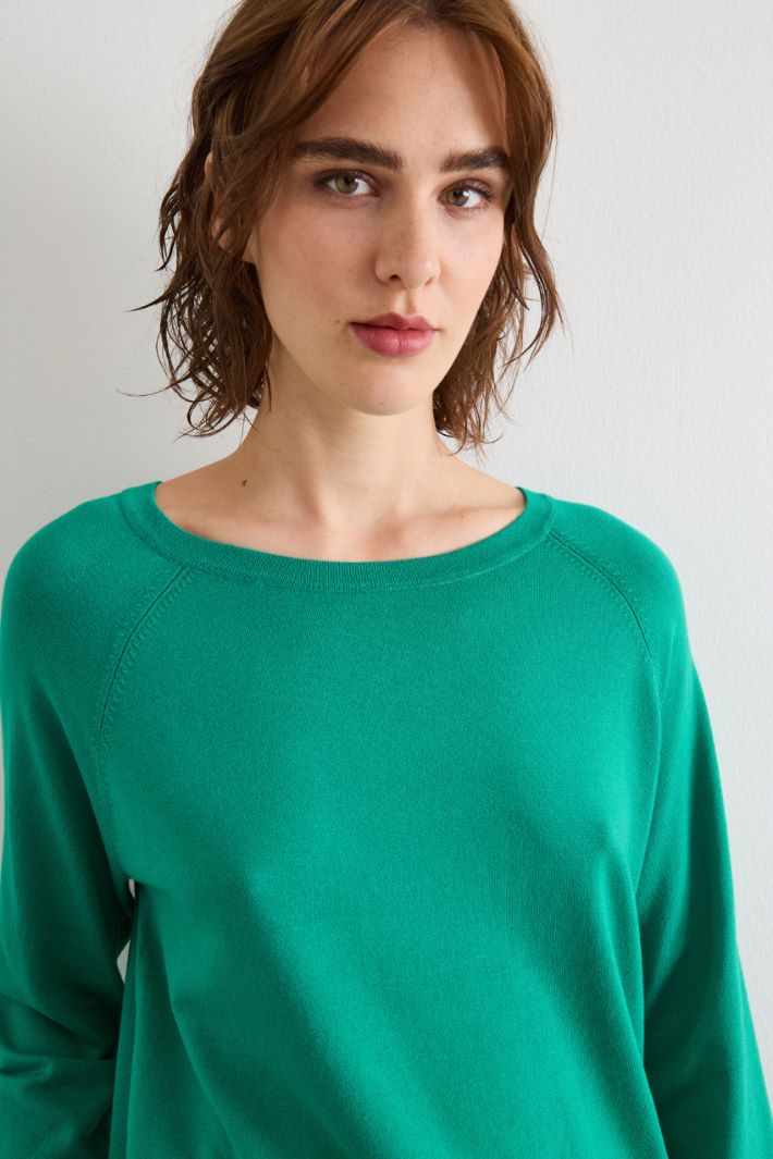 Raglan sleeve sweater Intrend - 3