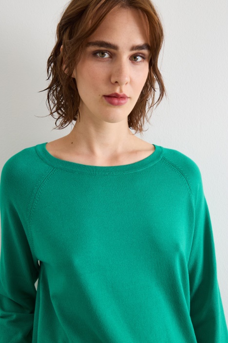 Jersey con mangas raglan