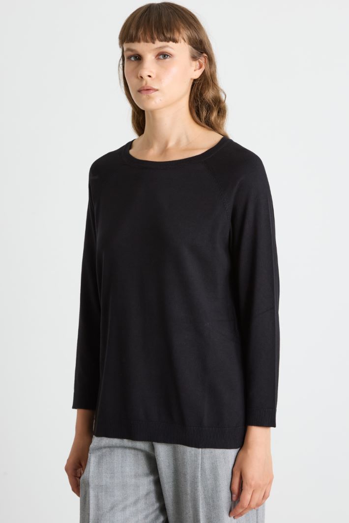 Raglan sleeve sweater Intrend - 2