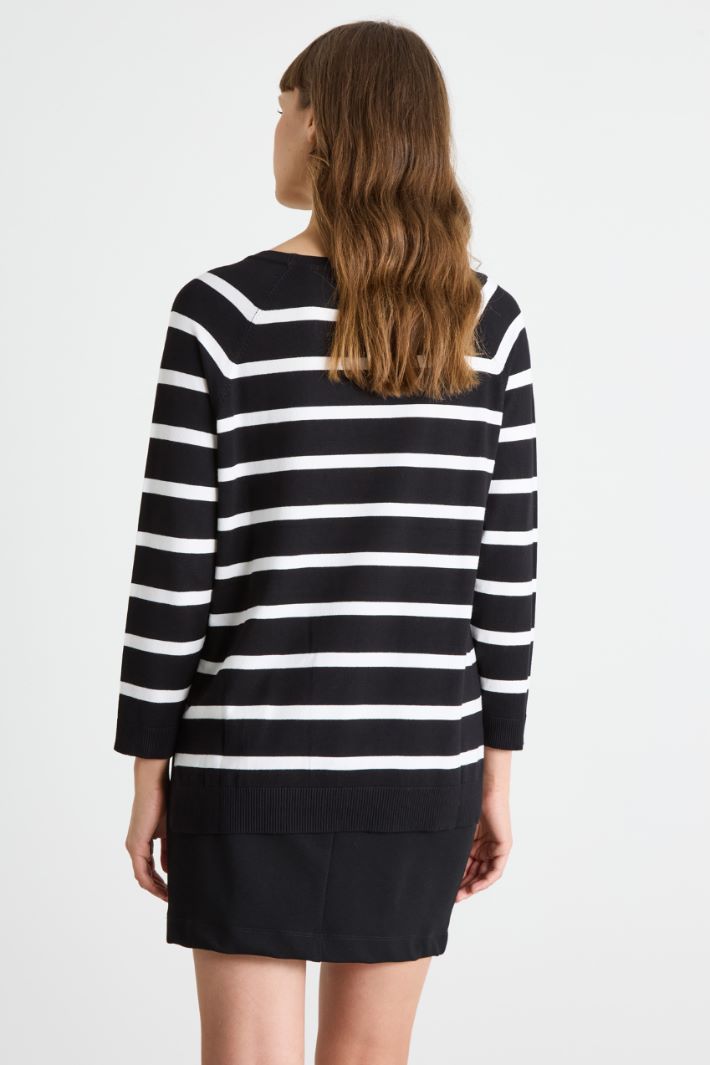 Raglan sleeve sweater Intrend - 4