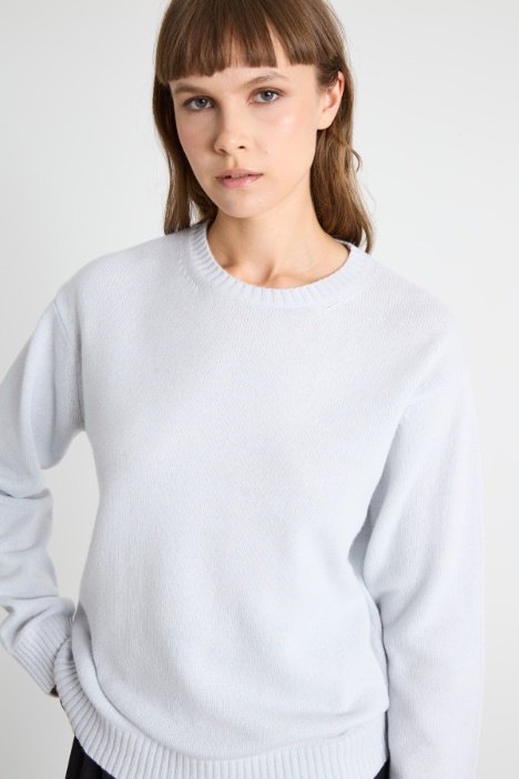 Maglia con scollo a giro