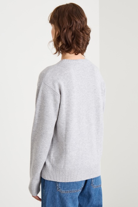 Maglia con scollo a giro