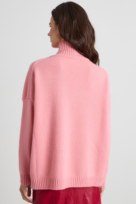 Maglia over in pura lana