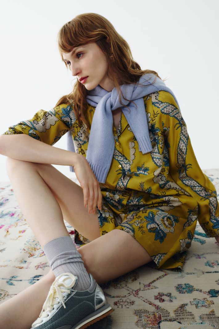 Oversized sweater in pure wool Intrend - 6