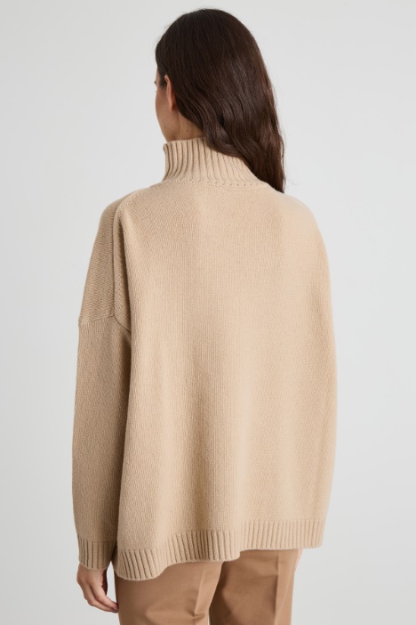 Maglia over in pura lana