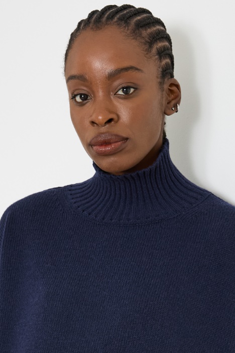 Maglia over in pura lana