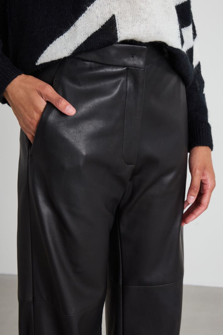 Nappa leather trousers Intrend - 4