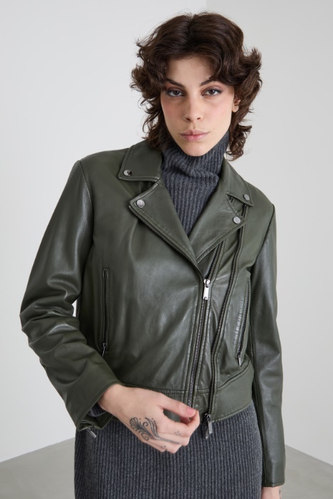 Chaqueta de cuero
