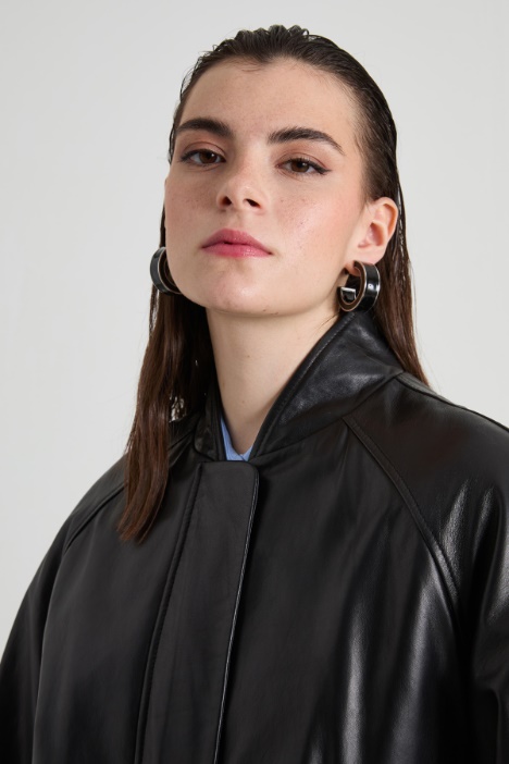 Bomber in pelle