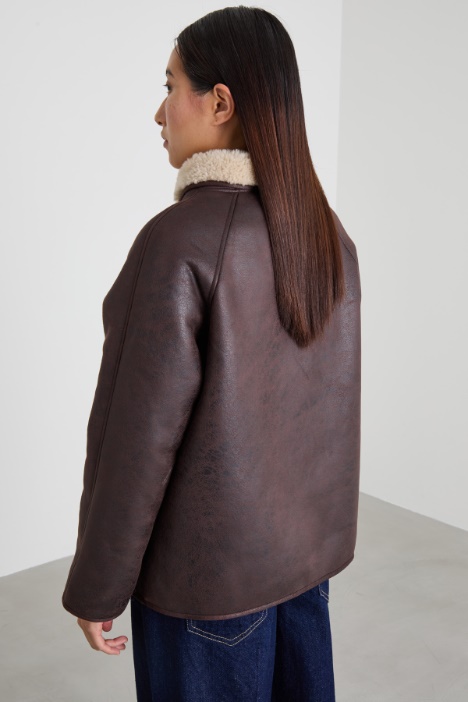 Sheepskin-look jacket Intrend - 2