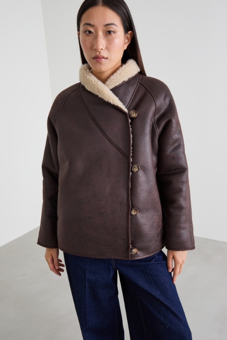 Giacca in similmontone