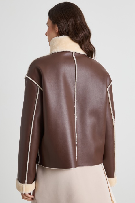 Sheepskin-look jacket Intrend - 2
