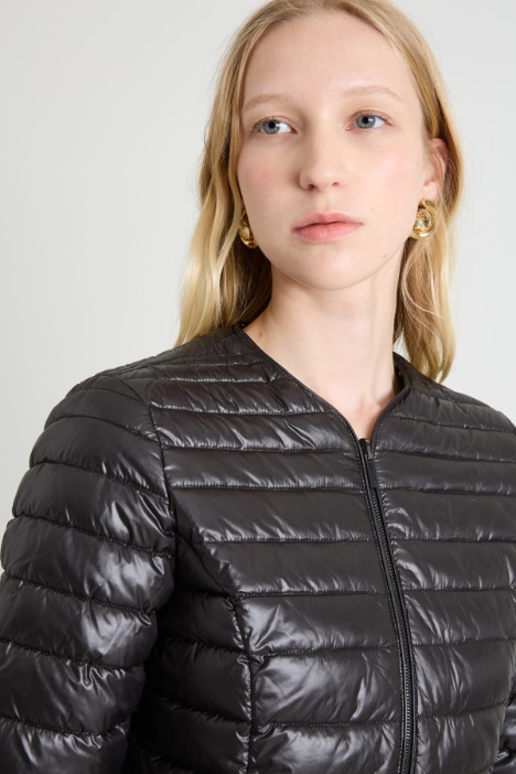 Imbottito girocollo reversibile