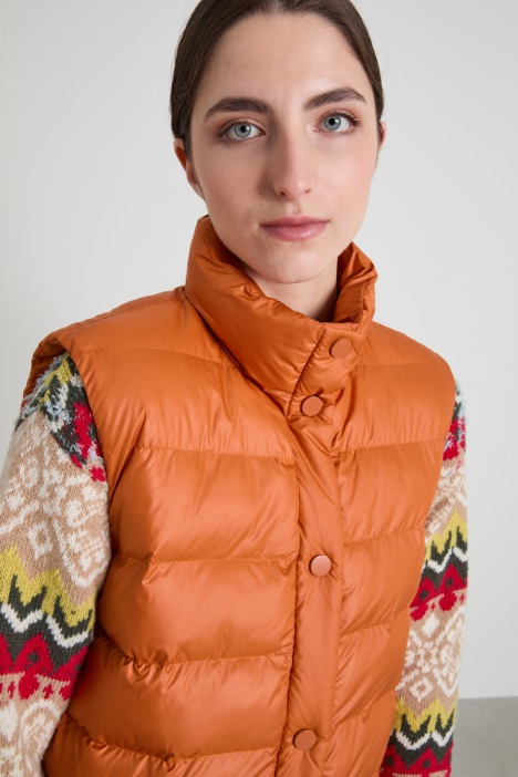Gilet imbottito reversibile