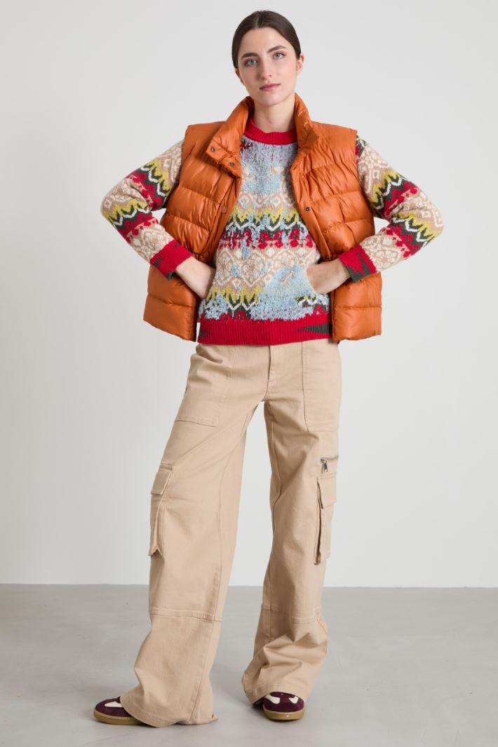 Gilet imbottito reversibile Intrend - 3