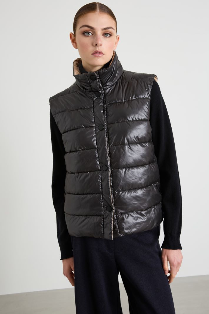 Reversible padded gilet Intrend