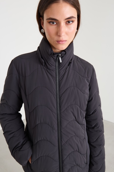Giacca imbottita con cintura