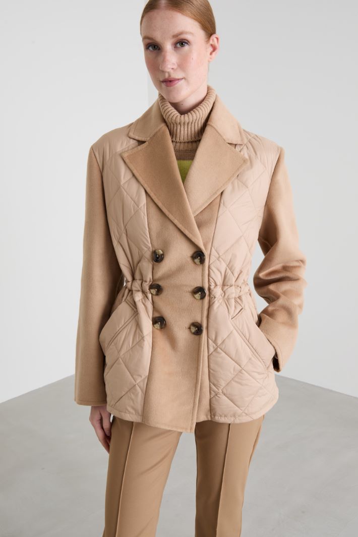 Double-breasted padded jacket Intrend - 2