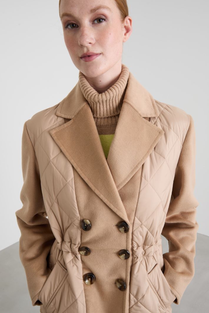 Double-breasted padded jacket Intrend - 4