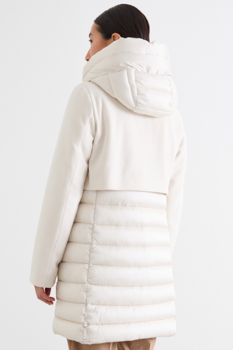 Imbottito in panno e raso