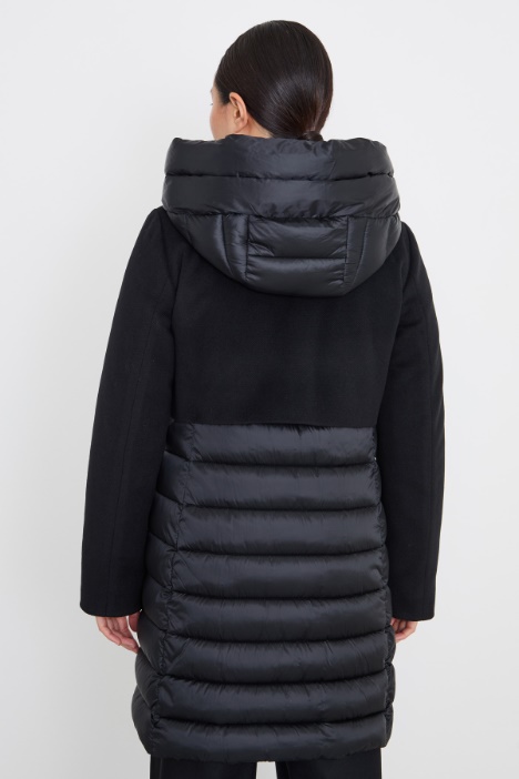 Imbottito in panno e raso