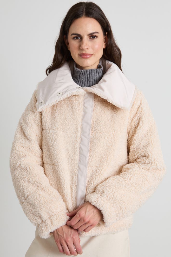 Plush padded jacket Intrend - 3