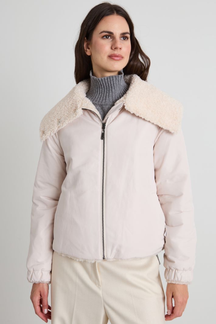 Plush padded jacket Intrend - 4