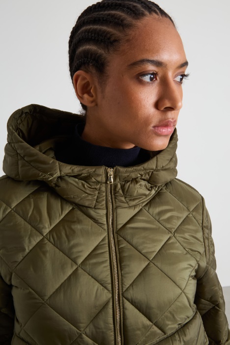 Imbottito con cappuccio