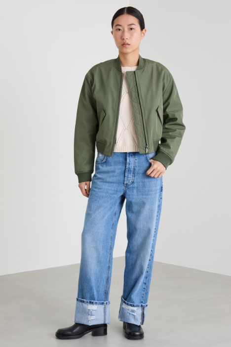 Bomber in tessuto tecnico Intrend