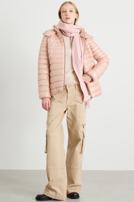 Slim-fit zip puffer Intrend
