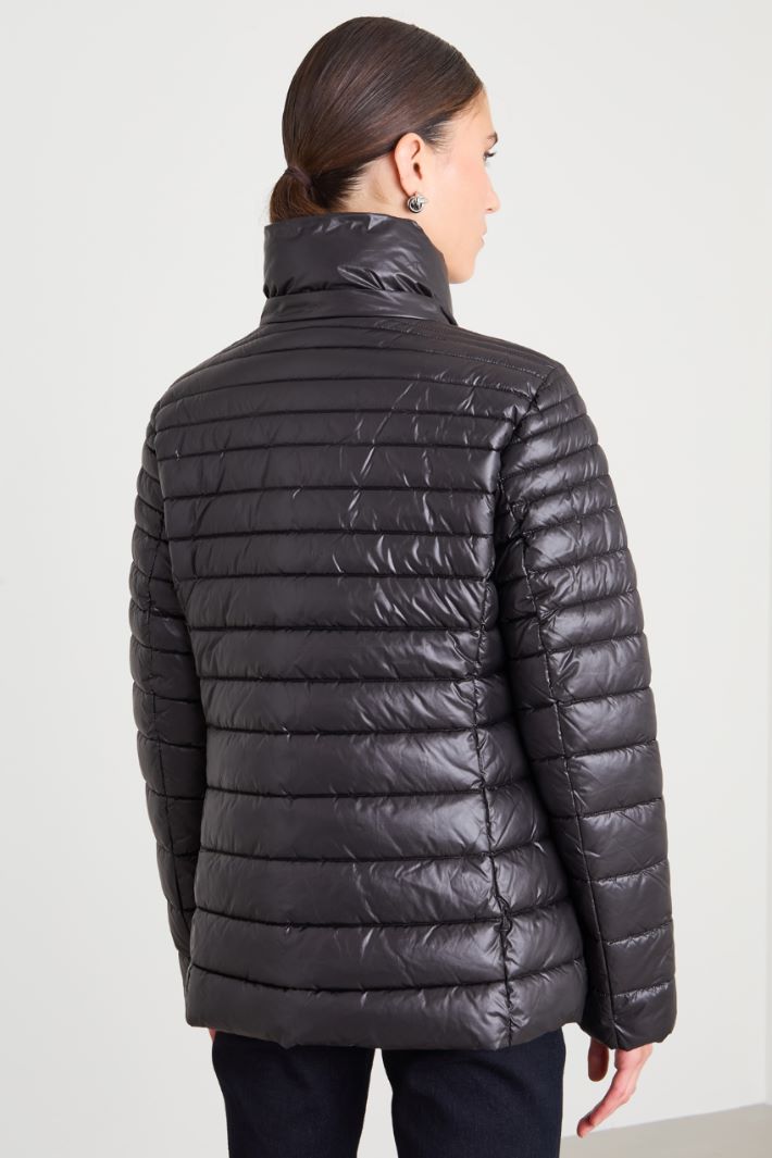 Slim-fit zip puffer Intrend - 3