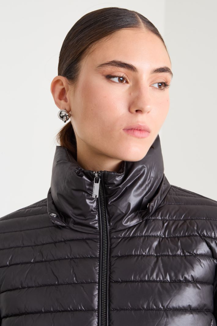 Slim-fit zip puffer Intrend - 4
