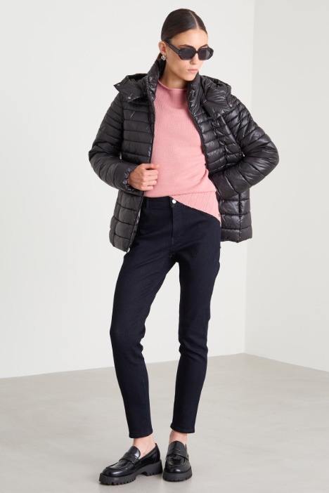 Slim-fit zip puffer Intrend