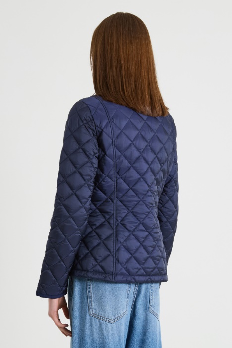 Chaqueta estilo camisa acolchada