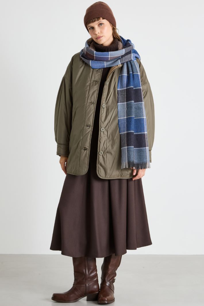 Reversible water-resistant padded jacket Intrend