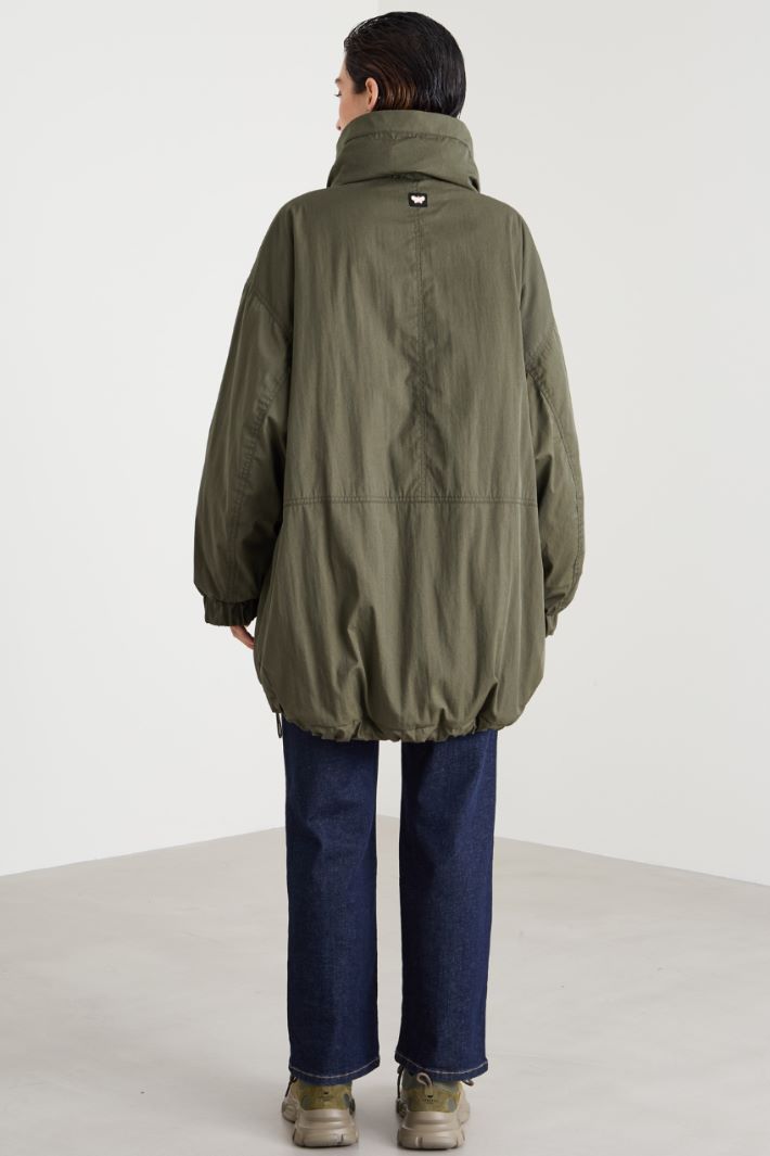 Reversible parka in technical cotton Intrend - 3