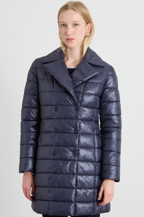 Imbottito lungo doppiopetto