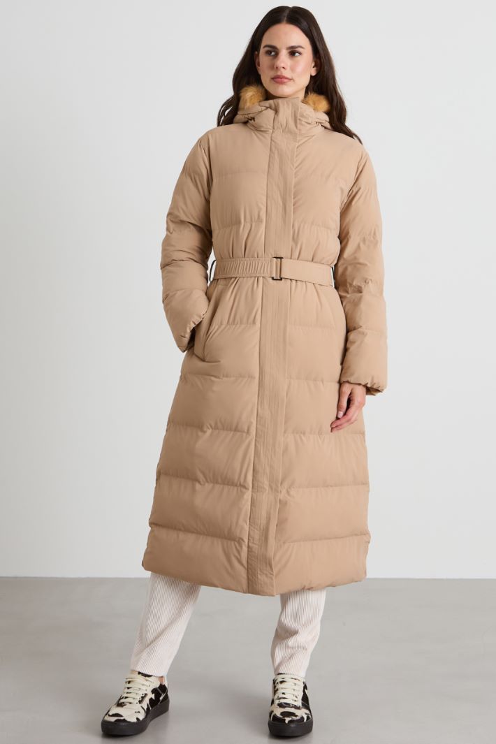 Long quilted coat Intrend - 2