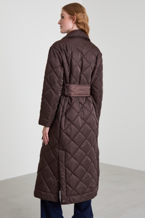 Padded coat with diamond pattern Intrend - 2