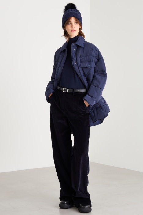 Padded jacket in water-repellent taffeta Intrend