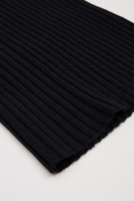 Bustino in maglia a coste