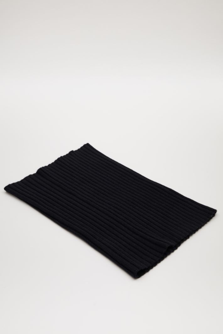 Bustier de punto acanalado