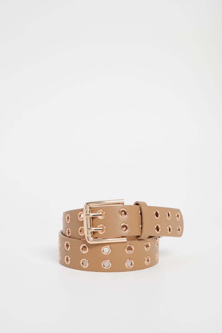 Belt with eyelets Intrend